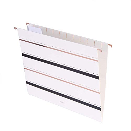 Hanging File Folders Decorative with 1/5Cut Adjustable Tab Stylish