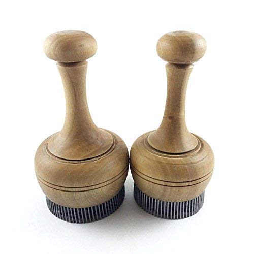 Pair-of-Uzbekistan-bread-stamps-for-sale-275-inch-236-inch-diameter-FREE-RECIPES