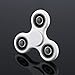 Hand Spinner, Magicfly Tri-Spinner Fidget Spinner Toy Stress Reducer - Perfect For ADD, ADHD, Anxiety, and Autism Adult (White)