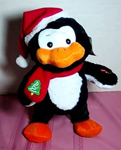 12 Inch Animated Side Stepper Penguin Musical Christmas Plush - Plays "Winter Wonderland"
