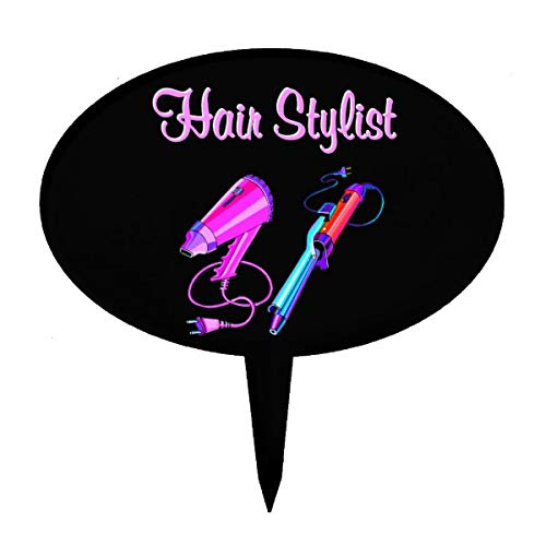 Awesome Hair Stylist Tees And Gifts Cake Topper Amazon Com