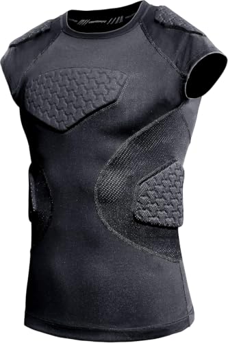 coolomg Youth Padded Compression Shirt