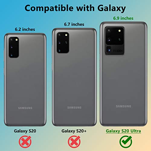 [ 3 Pack] UniqueMe Camera Lens Protector for Samsung Galaxy S20 Ultra