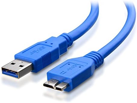 USB 3.0 Cable-HaoDe Type A to Micro-B USB Cable ,High Speed Cable Charging and Data Sync Cord for Android Smartphones ,Hard Drive and Tablets,0.3Meter /0.5 Meter / 1.5 Meter Blue(0.3m) (0.5 Meter)