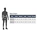 BALEAF Men's Running wear Fitness Workout Compression Pants Base Layer Tights Navy Size L