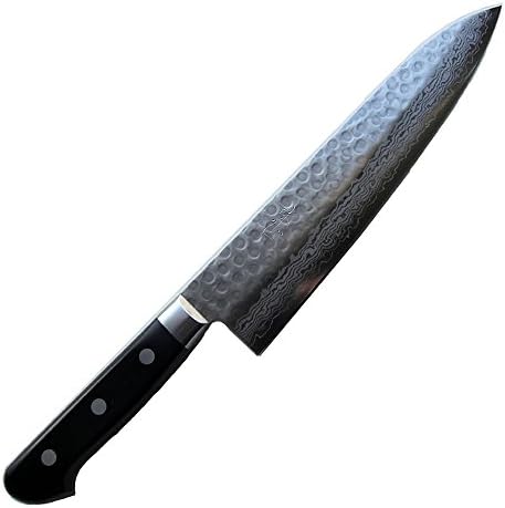 Houcho.com Sakai Ajimasa, Genuine Sakai-Manufactured, 9.44"(240mm) 17 Layers VG10 Damascus Steel Gyuto Chefs Knife