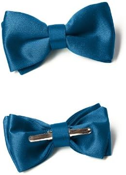 Boy's Pre-tied Dupioni Clip Bow Tie in Custom Colors by Dessy - Mosaic
