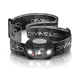 Ultra BRIGHT LED Headlamp - Fully Adjustable - Includes Red Beam - Fully Dimmable - Strobe Light - 100% Water Resistant - Perfect for: Camping, Running, Fishing, Reading, Hunting, DIY & Much More