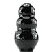 Doc Johnson Titanmen - Trainer Tool #4 - Triple Ripple Plug - 5.1 in. Long and 2.1 in. Wide - Prostate Stimulating Anal Toy - Butt Plug
