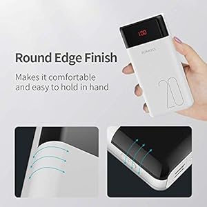 ROMOSS Power Bank 20000mAh Type C, Carica Rapida 3,1 A / 5 V a Massima compatibilità con Tutti i Telefoni Cellulari… - immagine 6