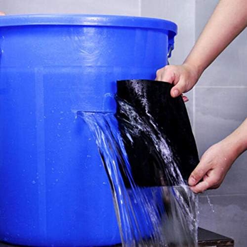 Qiaoxianpo01 防水テープ 高粘度 漏れ防止 漏れ防止 水漏れテープ プラスチック水バケツ 防水材 コイル 水漏れ修理テープ 黒10センチメートル 1 5メートル 1つのロール 耐久性 Color Black Size 10cm 1 5m B0tvchg9 2 326円 大人気 New