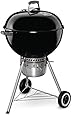 Weber 14401001 Original Kettle Premium Charcoal Grill, 22-Inch, Black