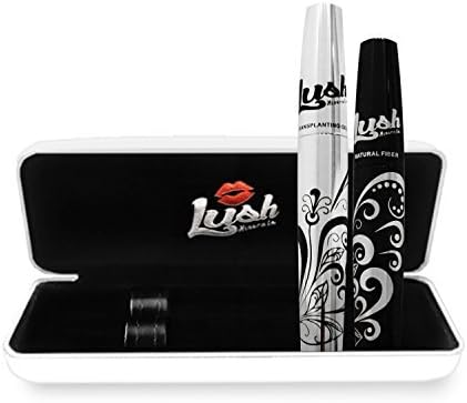 3D Fiber Lash Mascara Set - Premium Formulation for Voluminous Long Fiber Lashes - Waterproof &amp; Hypoallergenic 3D Mascara - FREE Elegant Fiber Mascara Case Included