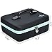 Essential Oil Carrying Organizer Storage Case (Carry Handle On Top) Holds 48-68 Small Bottle Box/Roller Bottles for 5ml 10ml 15ml 20ml 30ml /1oz with Free Writable Labels Opener
