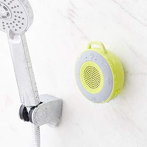 Amazon Basics Wireless Shower Speaker with 5W Driver, Suction Cup