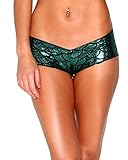 iHeartRaves Mermaid Scrunch Back Micro Rave Booty Shorts