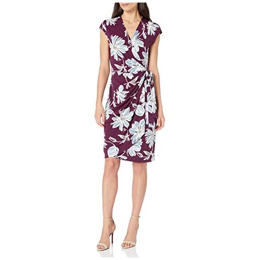 lark and ro wrap dress