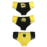 DC Comics Batman Panty Set 3-Pack with Lace Trim