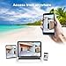 Outdoor Security Camera - HD 1080P Bullet Camera 2.4G IP66 Waterproof 50ft Night Vision Home Surveillance IP Camera Two-Way Audio, Motion Detection Alarm/Recording, Including 32GB SD Card