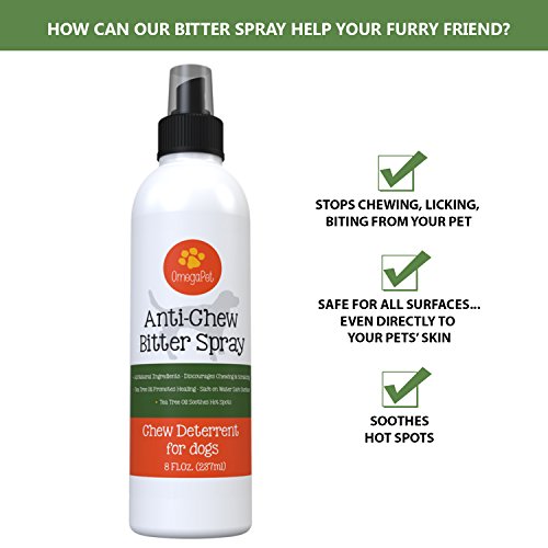 Bitter Apple Spray for Dogs Pet Anti Chew Repellent Best Deterrent