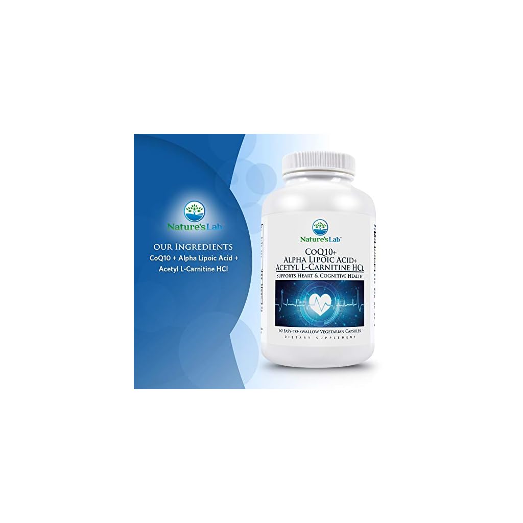 Nature’s Lab CoQ10 + Alpha Lipoic Acid + Acetyl LCarnitine HCl