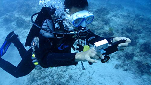 DIVEVOLK SeaTouch 2 PRO Underwater Real Touchscreen Button Free compatiable for iPhone 6/7/8/ Plus/X/XS/XS Max Underwater Housing Professional [80m/262ft] Diving Case Kit Including Wide-Angle Lens - Thumbnail 4
