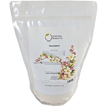 Dolomite Lime Plus Magnesium and Calcium "Greenway Biotech Brand" 5 Pounds
