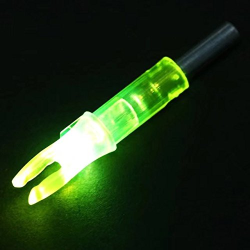 HonsCreat 12PCS Shooting Archery?Automatically Lighted Nock Compound