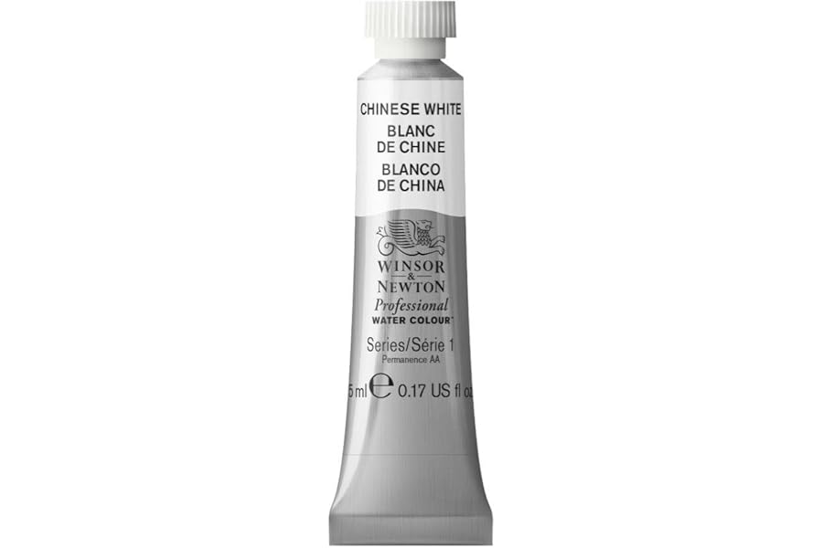 Winsor & Newton Professional Watercolor, 5ml (0.17-oz) Tube, Chinese White