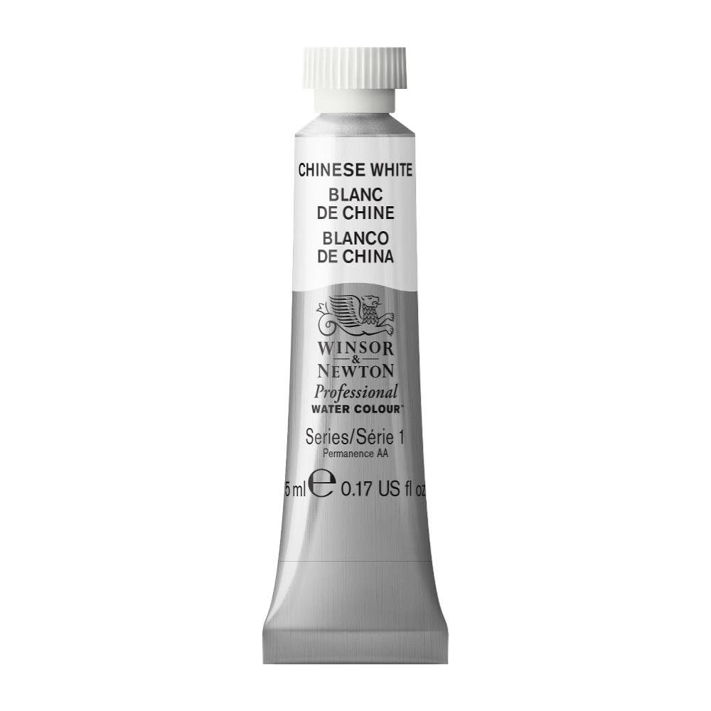 Winsor & Newton 102150 5 ml Tube Professional Water Colour, Chinese White — image 1