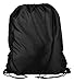 BagzDepot (12 Pack) Promotional Polyester Drawstring Backpack Sack Bag