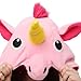 Adult Unisex Pink Unicorn Animal Kigurumi Onesies Pajamas Cosplay Birthday Party Wear