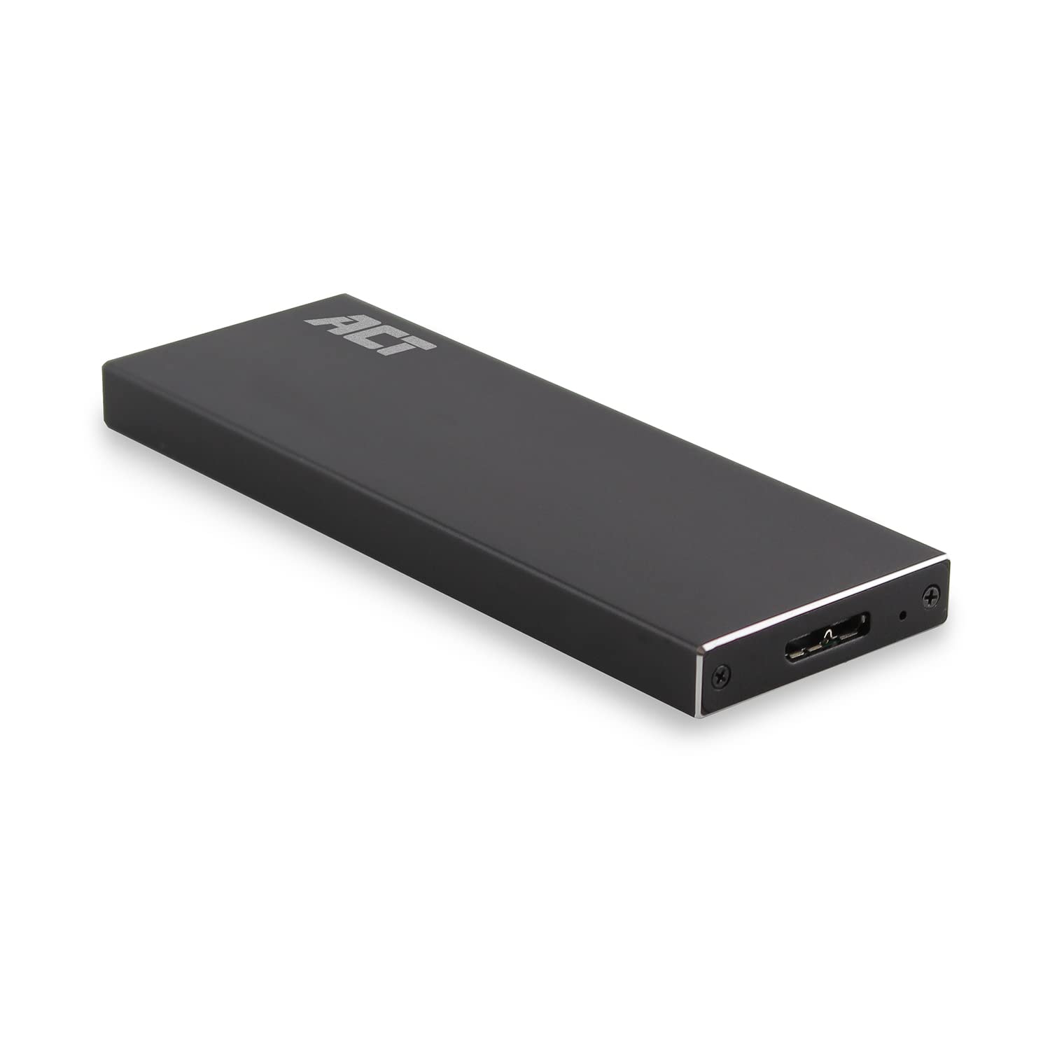 ACT Aluminum M.2 SATA External SSD Enclosure, USB C 3.2 Gen 1, 5Gbps Transfer Rate, M-key/B+M Key, M2 SSD Enclosure for Size 2230/2242/2260/2280 – AC1600