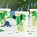 Ginger Ray Dinosaur Birthday Party Supplies and Decorations - Dino Paper Plates, Cups and Napkins