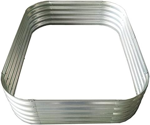 Gabiona Raised Bed for Terrace I Terraces Raised Bed I Flower Planter I Raised Bed Balcony Terrace I 144 x 120 x 40 cm