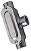 Halex 58805 RIGID THREADED CONDUIT BODY TYPE T EACH, 1/2