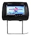 Rockville RTSVD961-BK 9” Black Touchscreen Dual DVD/HDMI Car Headrest Monitors