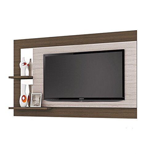Painel para Tv Bari com Suporte Avelã Bechara