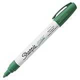 Sharpie Paint Marker Pen Oil Base Medium Point, Green Box of 12