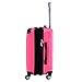Goplus Expandable Carry On Luggage, 20-inch ABS Hardside Travel Bag, Lightweight Trolley Suitcase with Spinner Wheels