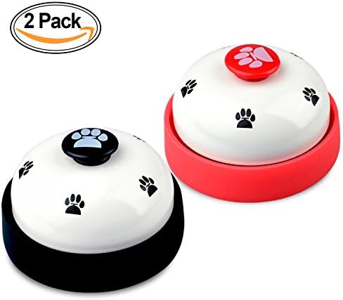 LINPOZONE Pet Training Bells (2 Pack), Dog Bells for Potty Training and Communication Device