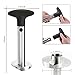 Stainless Steel Multifunctional Pineapple Corer,Peeler/Slicer & Apple Corer & Fruit Carving Knife/Spoon for DIY Fruit Salads,Desserts,Cake,Ice Cream - All in One Kitchen Gadget by LYASI (Pack of 4)