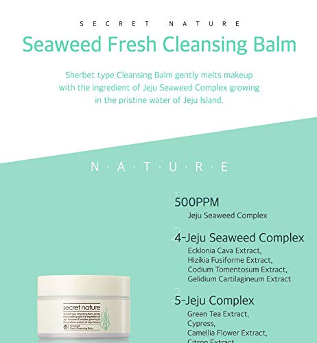 secret nature cleansing balm
