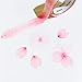 Bande Masking Tape Flowers Stickers bundle of 1 Sakura Petals Stickers (BDA218) and 1 Mini Petals Pink Stickers (BDA179) Bande Tape, with a Message Card, Sakura&Pink Petal