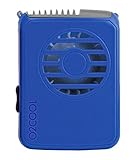 O2 Cool Necklace Personal Cooling Fan, Dark Blue
