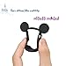 pipigo iWatch Case 38MM Series 3/Series 2/Series 1 Sport/Edition/Nike Soft Silicone Protective Cover for Cartoon Mouse Ears Apple Watch Case (Black)