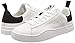 Diesel Men's S-Clever Low Sneaker, White/Black, 7 M US
