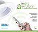 HALO RL56 Zigbee Wireless Smart Integrated LED Recessed Downlight Ceiling Fixture, Selectable Color Temperature, White, 5 in. and 6 in.