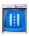 Bibiroo Silicone Baby Bibs, BPA/PVC/Phthalate Free, Food Catch Pocket, Waterproof, Soft, Adjustable, Lightweight, Durable and Easy to Clean (Baby Blue Bow Tie)