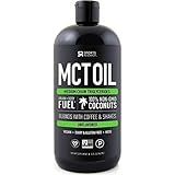 Premium MCT Oil derived only from Coconut Oil - 32oz BPA free bottle | Ketogenic and Paleo diet approved ~ Non-GMO Project Verified